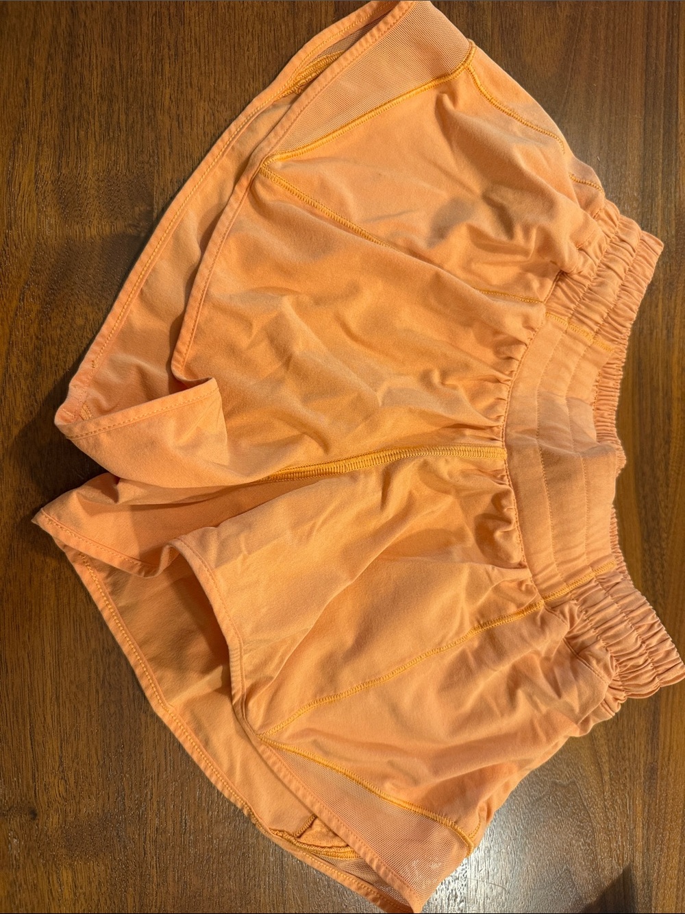 lululemon athletica Peach Athletic Running Shorts
